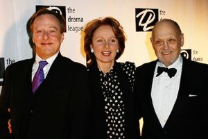 Edward Hibbert, Kate Burton and Charles Strouse Photo