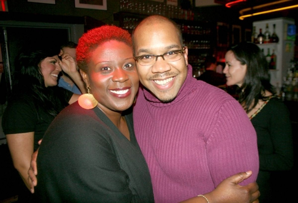 Capathia Jenkins and Darius DeHaas at 