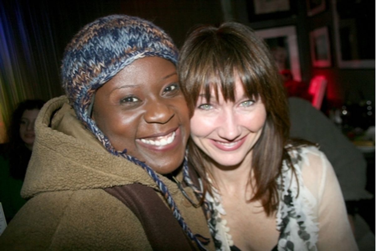 Capathia Jenkins and Lari White at 