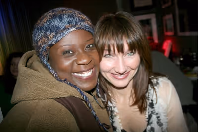 Capathia Jenkins and Lari White Photo