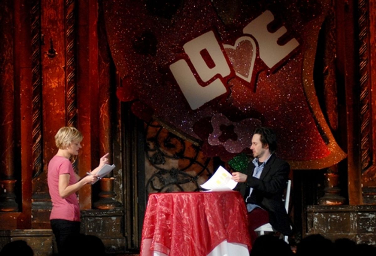 Martha Plimpton and Josh Hamilton at WET's 2nd Annual 'LOVE' Benefit