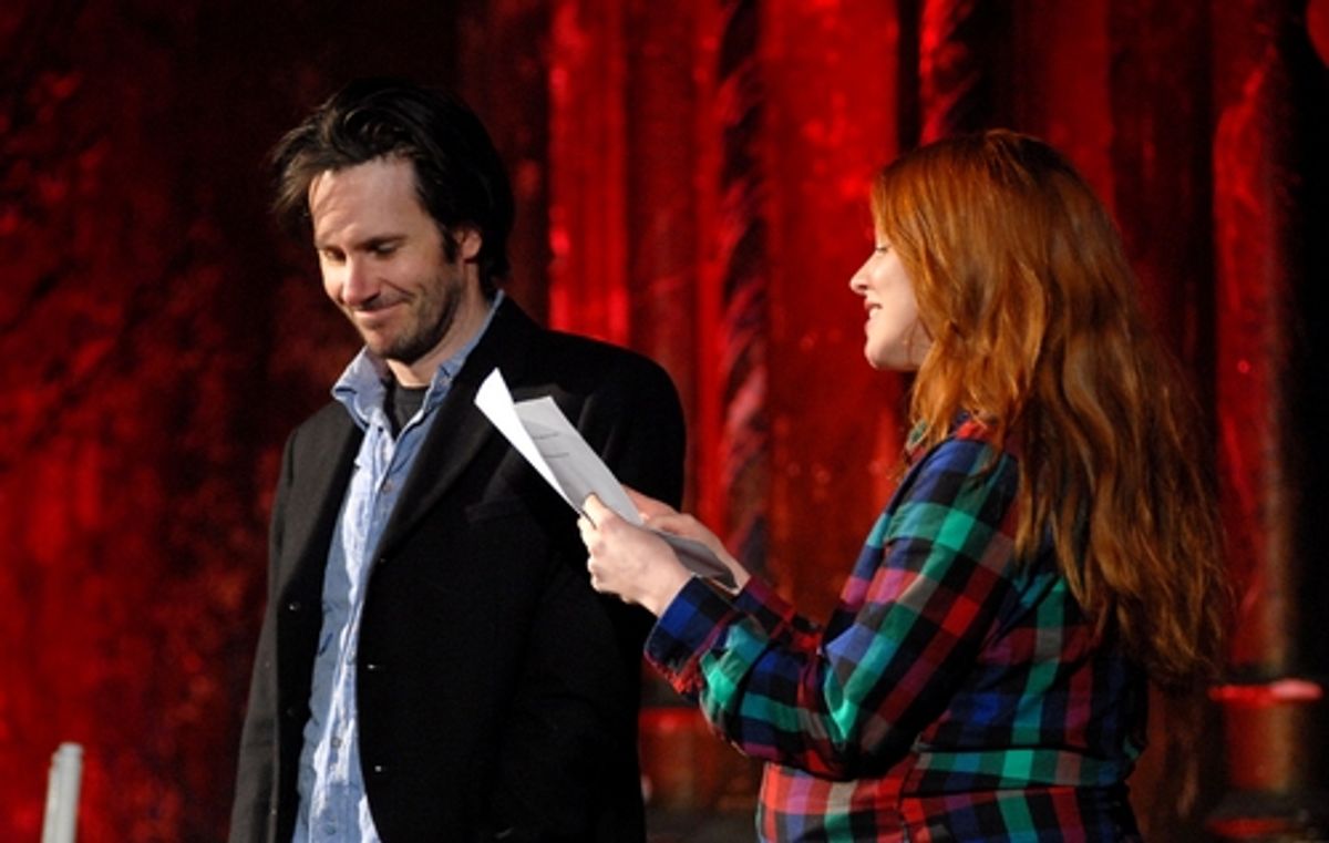 Josh Hamilton and Lauren Ambrose at 