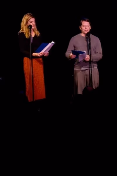 Kristen Johnston and Matthew Broderick Photo