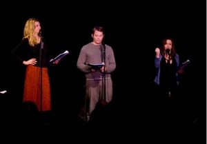 Kristen Johnston, Matthew Broderick, and Rachel Dratch Photo