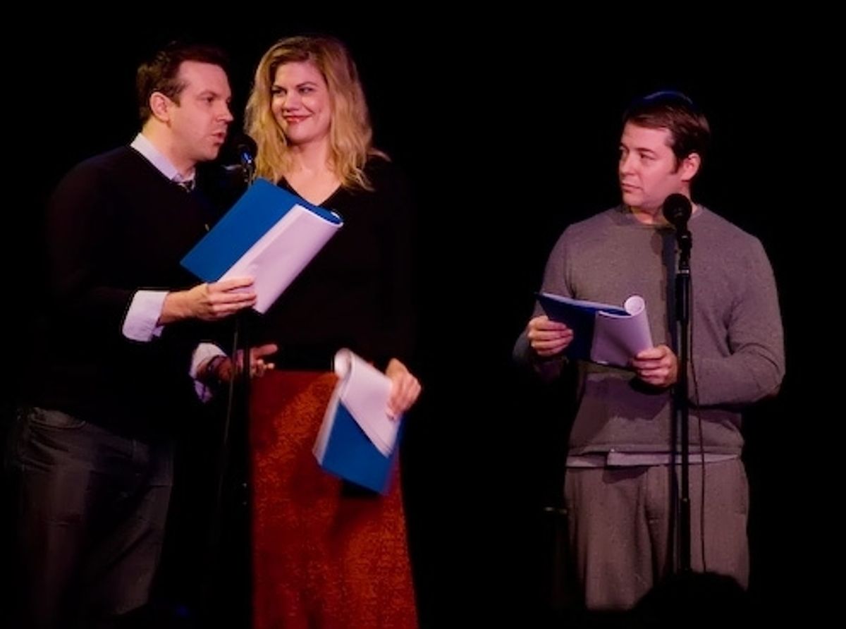 Jason Sudekis, Kristen Johnston, and Matthew Broderick at 