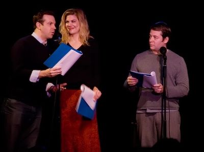 Jason Sudekis, Kristen Johnston, and Matthew Broderick Photo