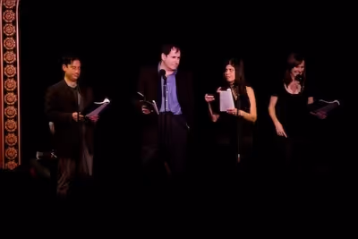 Eugene Pack, Richard Kind, Dayle Reyfel, and Molly Shannon Photo