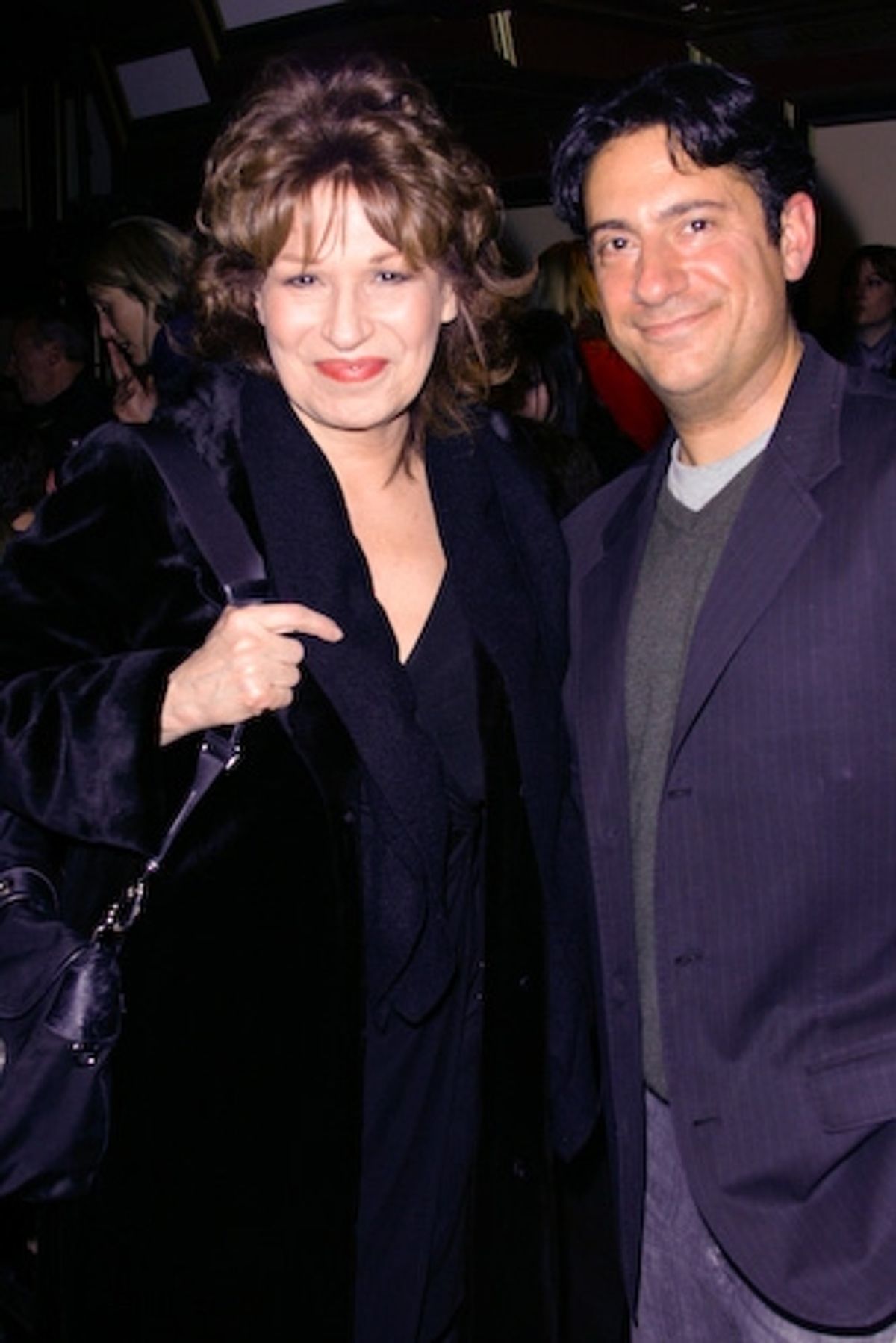 Joy Behar and Eugene Pack at 