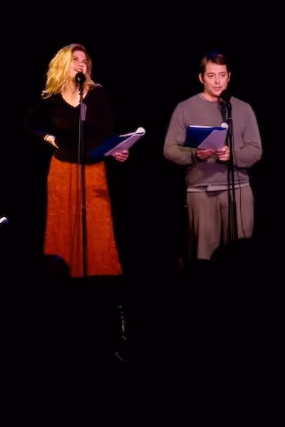 Kristen Johnston and Matthew Broderick Photo