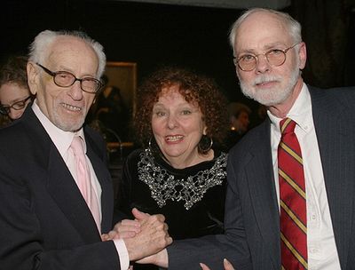 l-r: Eli Wallach, TNC Executive Artistic Director Crystal Field, and James Walker (ho Photo