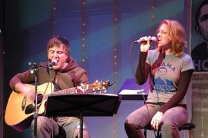 Manoel Felciano and Julie Reiber Photo