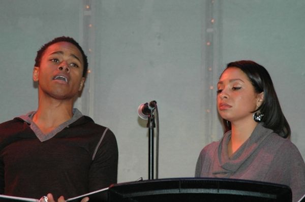 Kevin Curtis and Alessia Thompson Photo