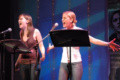 Kait Kerrigan and Jenn Colella Photo