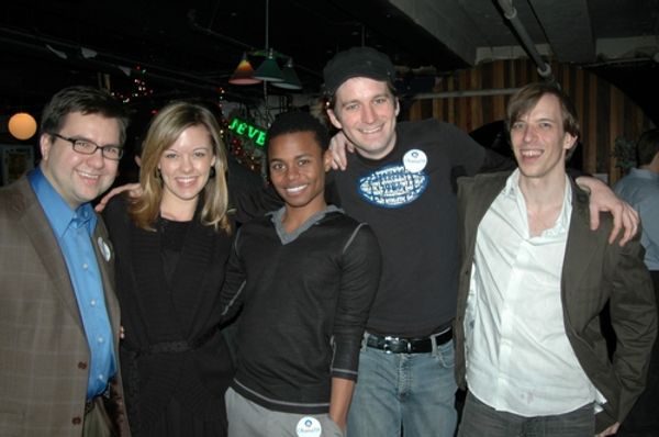 Michael Cassara, Kate Rockwell, Kevin Curtis, Ryan J. Davis, Joe Drymala Photo