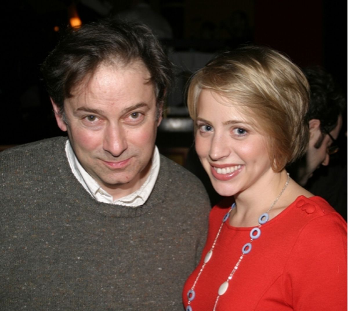 Slug Bearers librettist and cartoonist Ben Katchor and Jody Flader at 