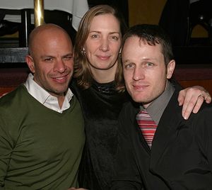 Agent Mark Subias, Vineyard Executive Director Jennifer Garvey-Blackwell and singer/s Photo