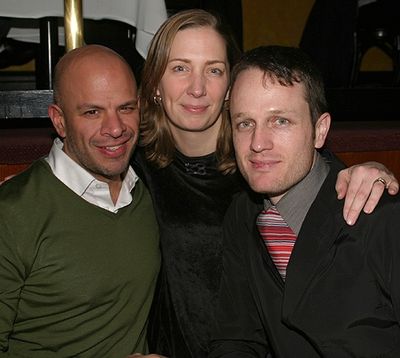 Agent Mark Subias, Vineyard Executive Director Jennifer Garvey-Blackwell and singer/s Photo