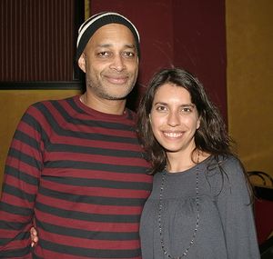 Fred Carl (Miracle Brothers) and Sarah Stern Photo