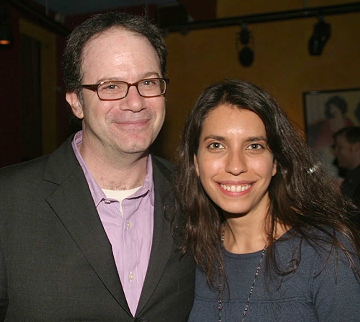 Vineyard Artistic Director Douglas Aibel and Sarah Stern at 