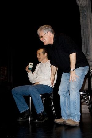 Chazz Palminteri and Jerry Zaks @ BroadwayWorld Chazz Palminteri and Jerry Zaks Photo