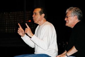 Chazz Palminteri and Jerry Zaks @ BroadwayWorld Chazz Palminteri and Jerry Zaks Photo