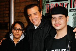 Chazz Palminteri with FutureStage Student Playwrights @ BroadwayWorld Chazz Palminteri with FutureStage Student Playwrights Photo