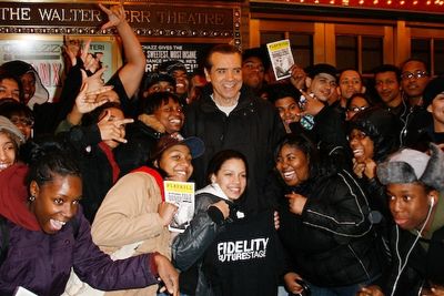 Chazz Palminteri with Fidelity Futurestage Students Photo