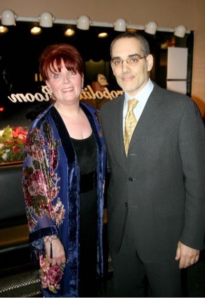 Maureen McGovern and owner of The Metropolitan Room, Chirs Mazzilli Photo