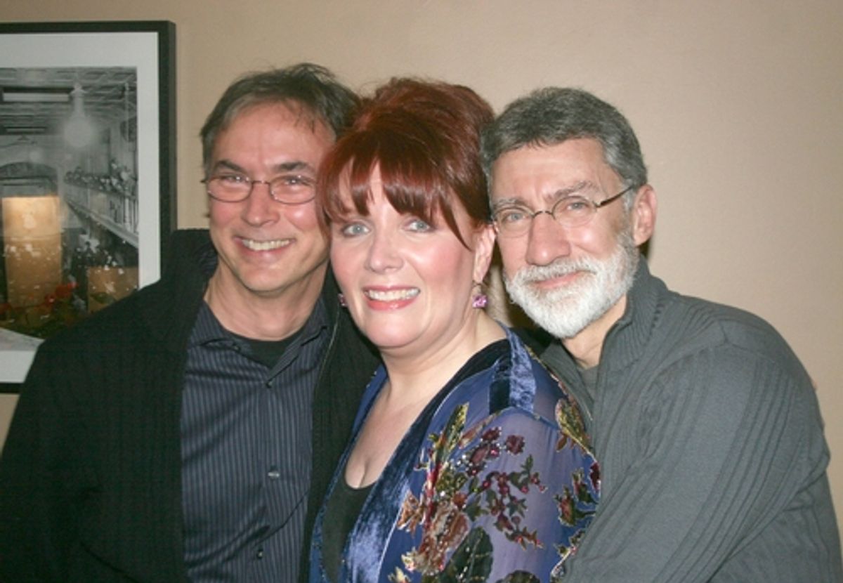Rob Fisher, Maureen McGovern and David Garrison at 