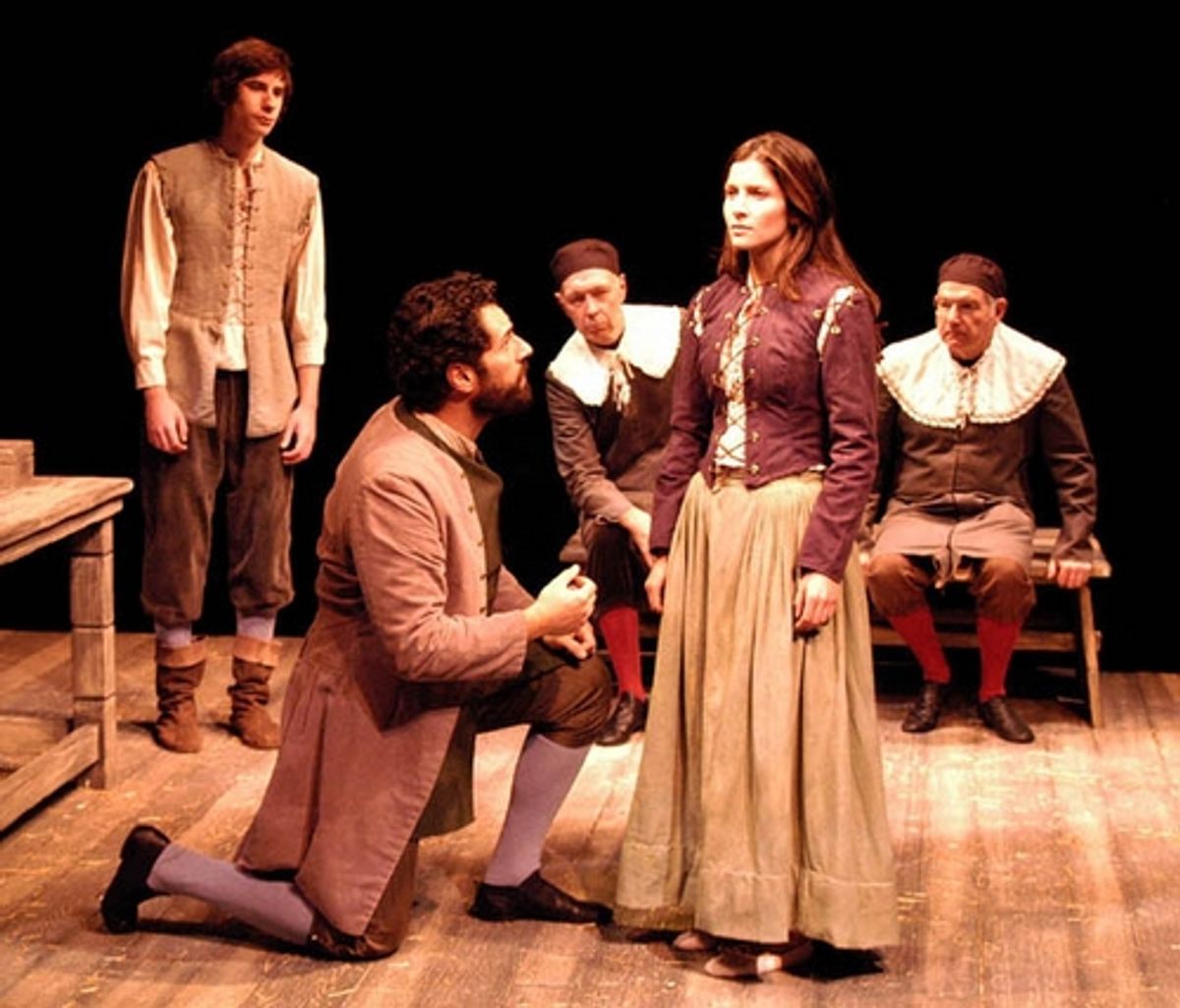 l-r: George Kareman, Kevin Albert, David Licht, Sarah Bennett and Tyne Firmin at 