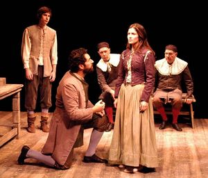 l-r: George Kareman, Kevin Albert, David Licht, Sarah Bennett and Tyne Firmin Photo