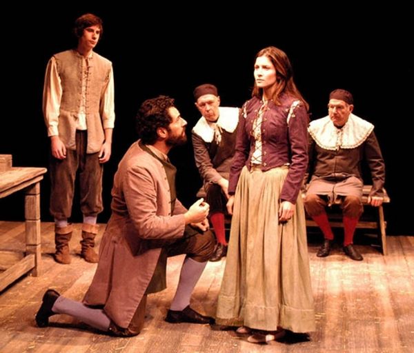 l-r: George Kareman, Kevin Albert, David Licht, Sarah Bennett and Tyne Firmin Photo