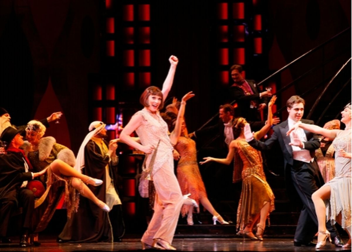 Dee Hoty and her madcap party guests at 