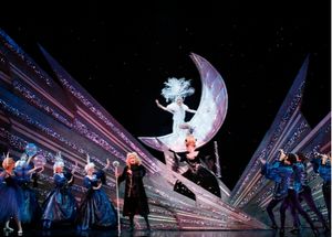 Show within a show, l-r: The Male Astronomer (Timothy Gleason), Vera (Carol Swarbrick Photo