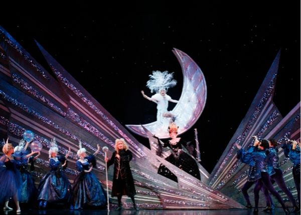 Show within a show, l-r: The Male Astronomer (Timothy Gleason), Vera (Carol Swarbrick Photo