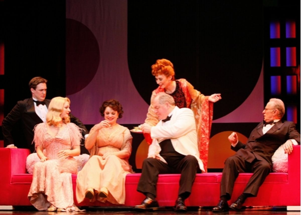 Dee Hoty with Matt Owen, Taryn Darr, Cheryl Massey-Peters, Michael Winters and Sean G. Griffin at 