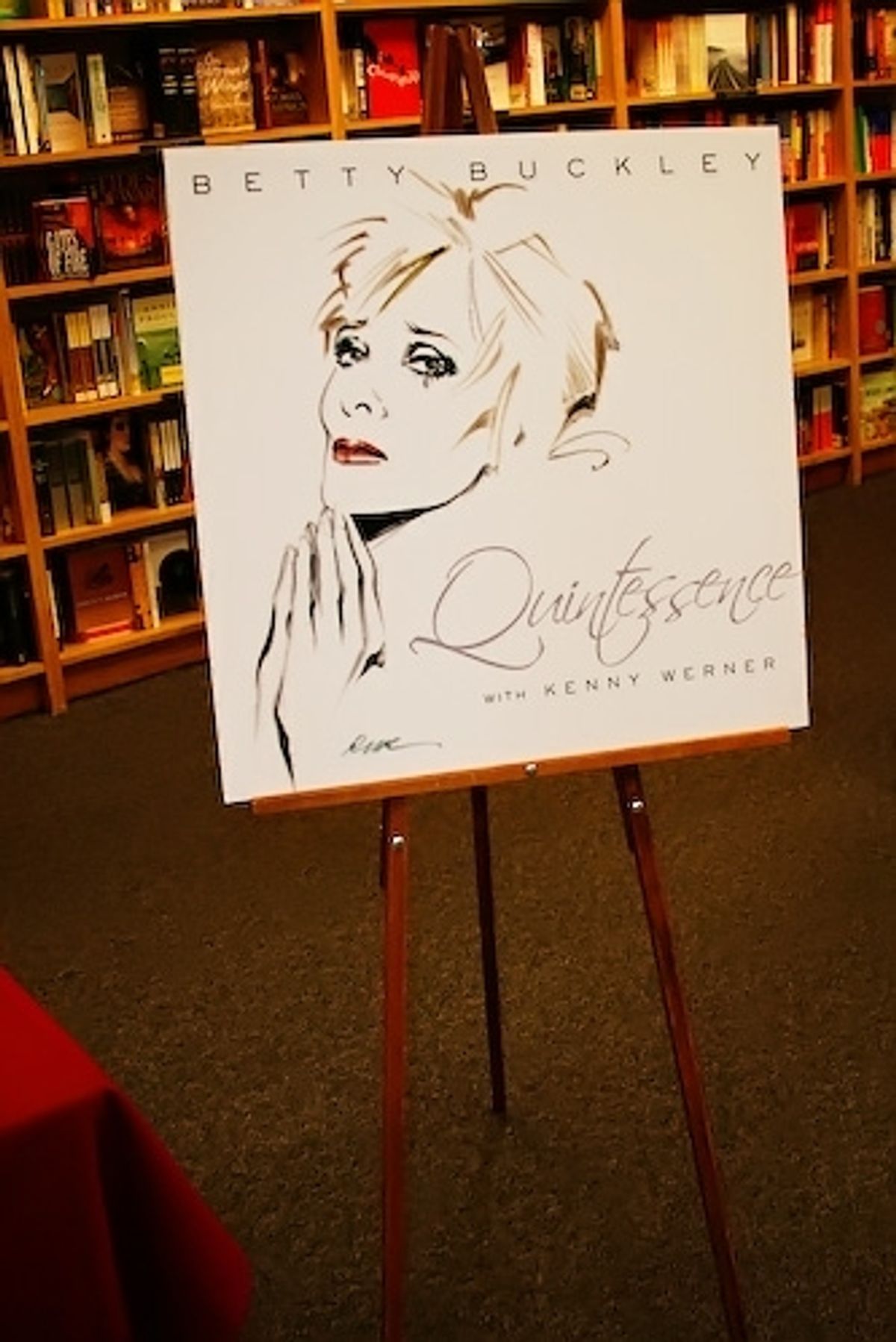 Betty Buckley at Borders on Park Avenue at 