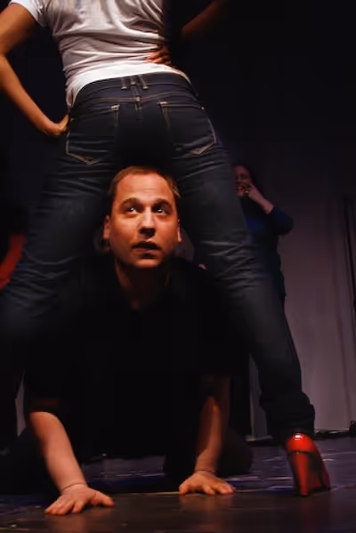 Jared Gertner goes spelunking into Asmeret Ghebremichael Photo