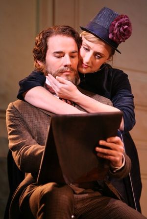 Jenna Russell and Daniel Evans Photo