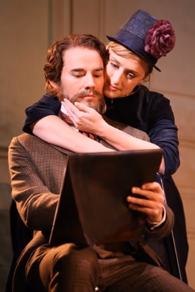 Jenna Russell and Daniel Evans Photo