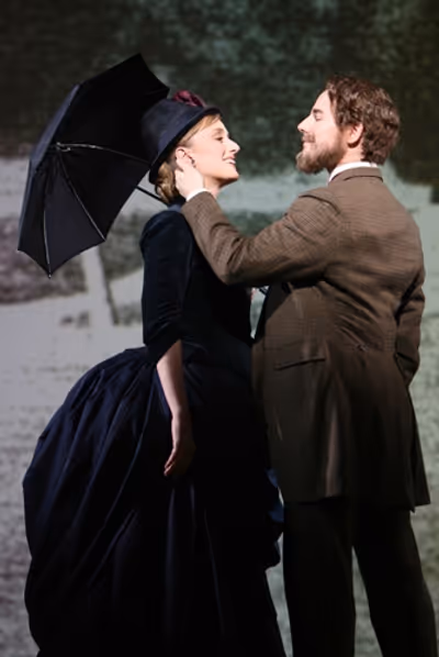 Jenna Russell and Daniel Evans Photo
