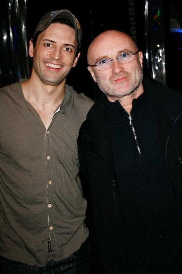 Phil Collins and Sean Palmer Photo