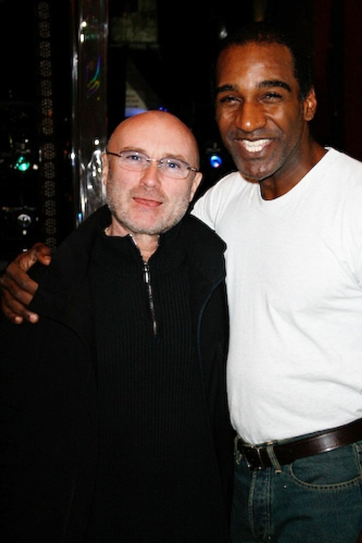 Phil Collins and Norm Lewis at 