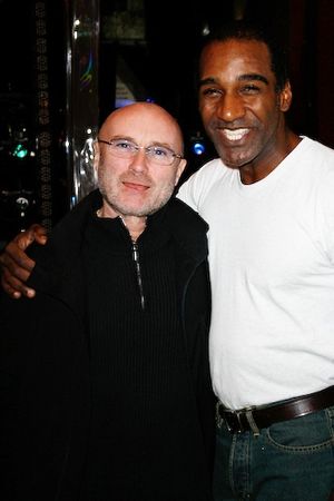 Phil Collins and Norm Lewis Photo