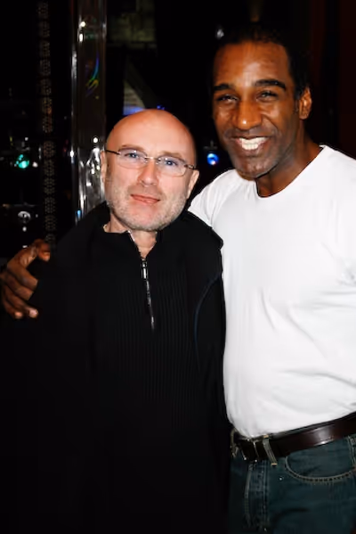 Phil Collins and Norm Lewis Photo