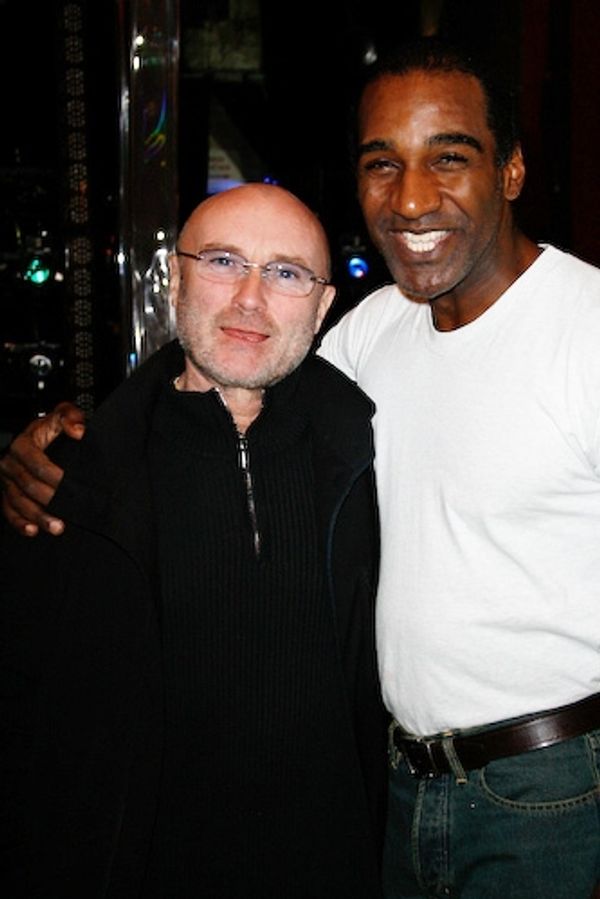 Phil Collins and Norm Lewis Photo