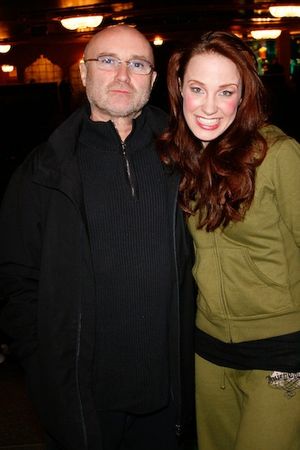 Phil Collins and Sierra Boggess Photo