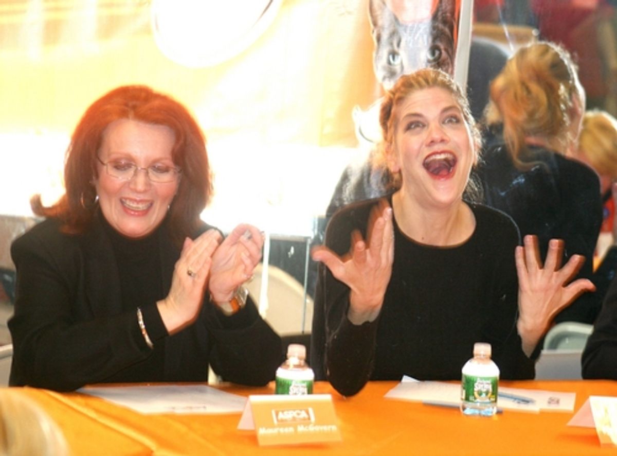 Maureen McGovern and Kristen Johnston at 