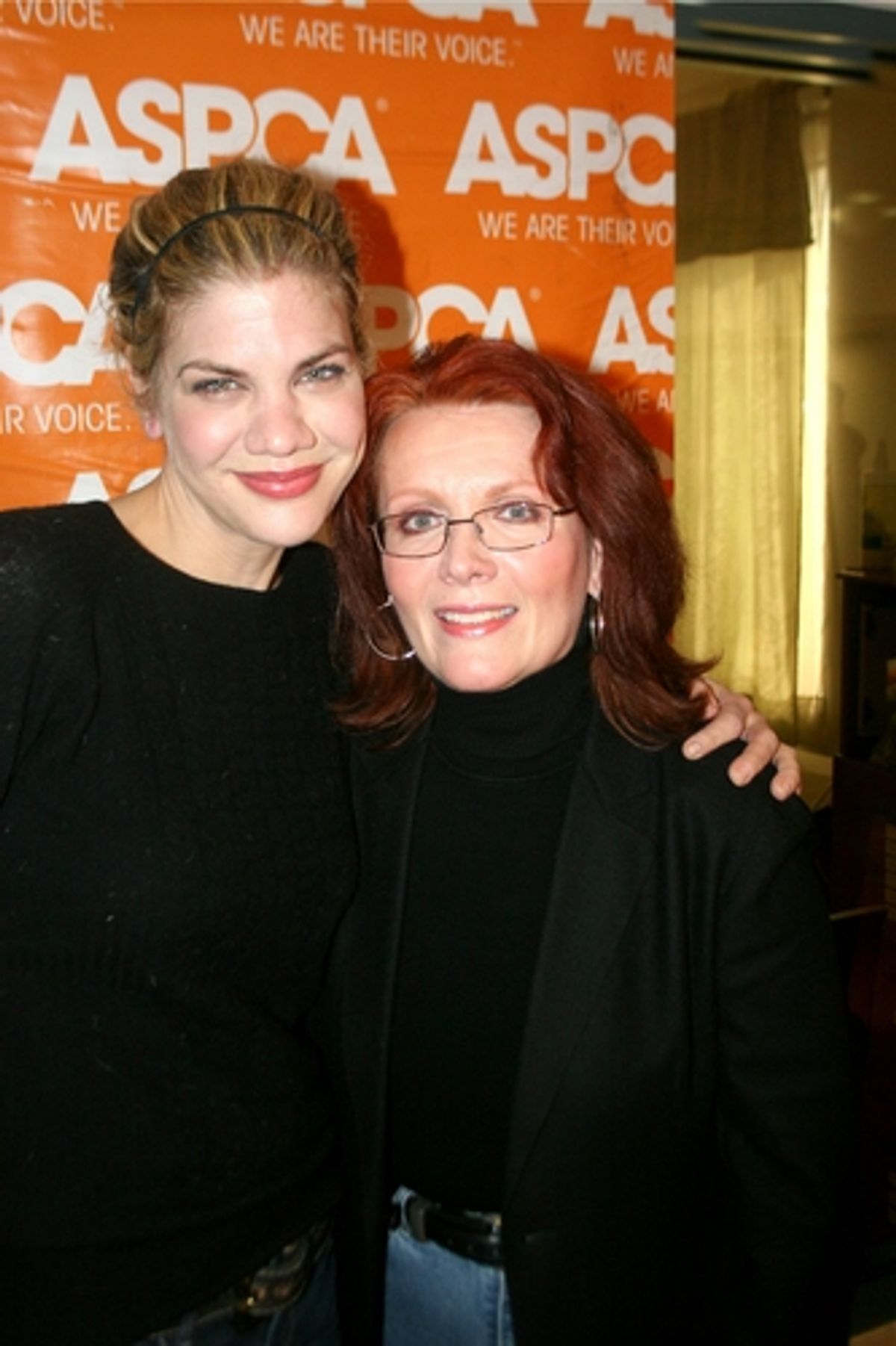 Kristen Johnston and Maureen McGovern at 