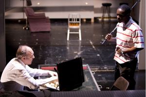 John Doman (left) and Chris Chalk Photo